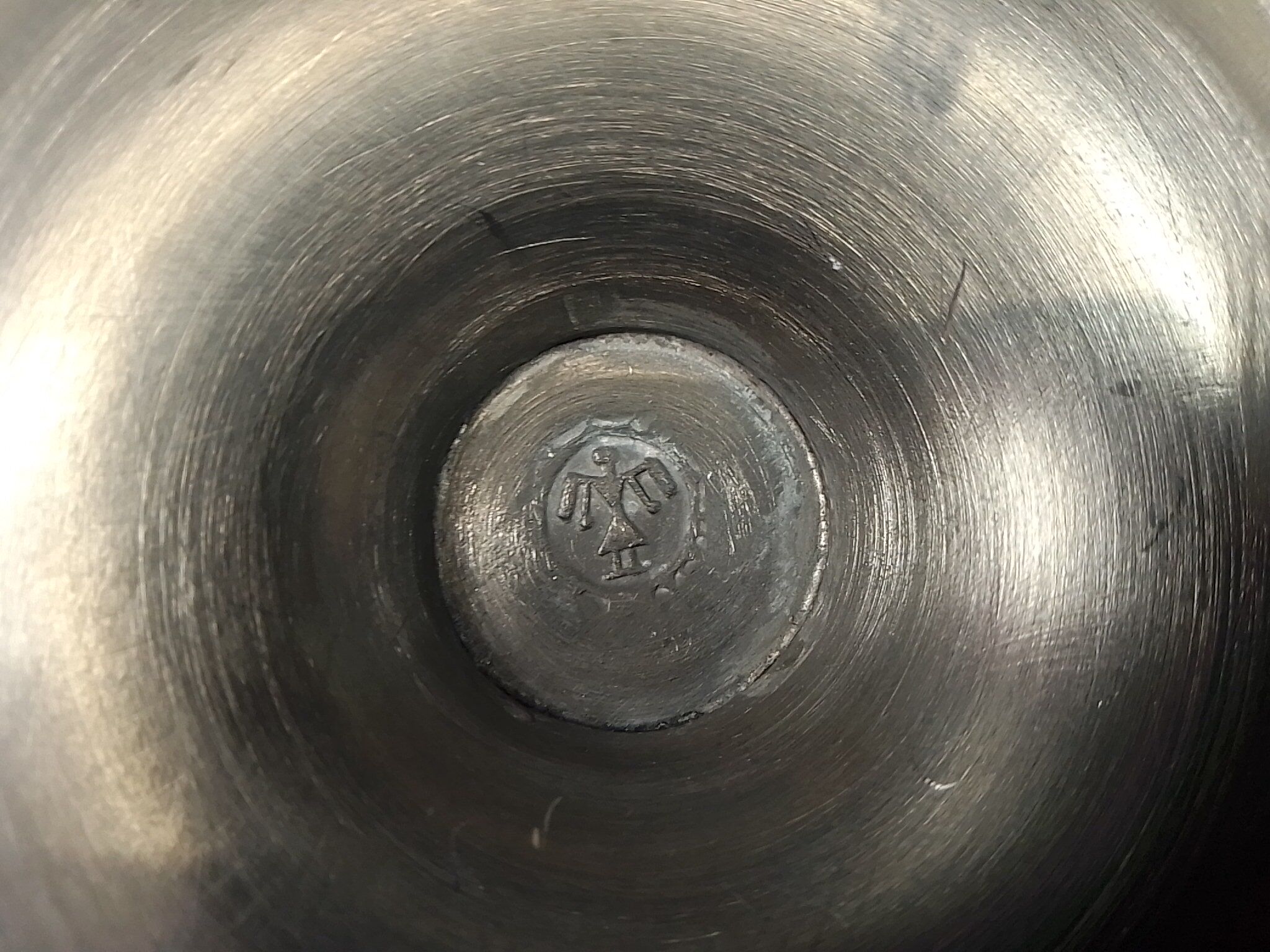 Oil lamp 1 tin handle 34.5cm