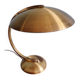 Lampe de bureau Bauhaus en laiton, Egon Hillebrand, 1930