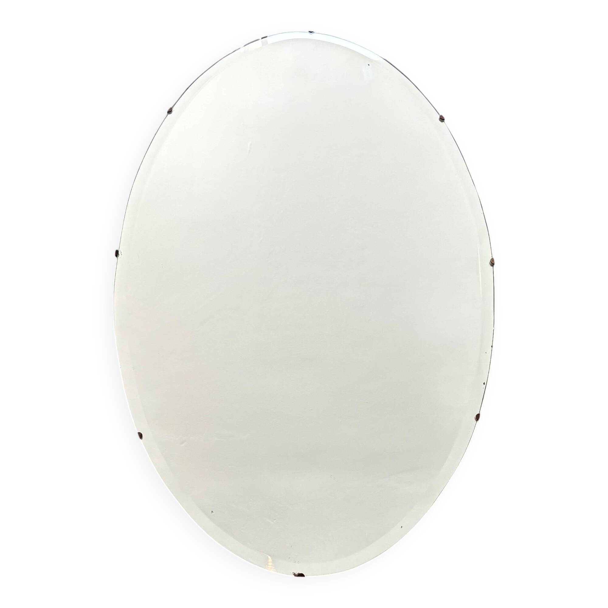 Bevelled mirror in Art Deco style