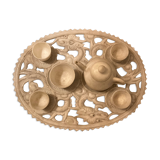 Chinese marble tea service