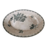 Oval dish U&C Sarreguemines