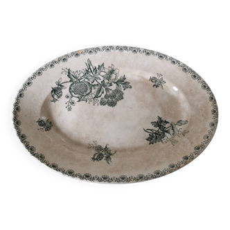 Oval dish U&C Sarreguemines