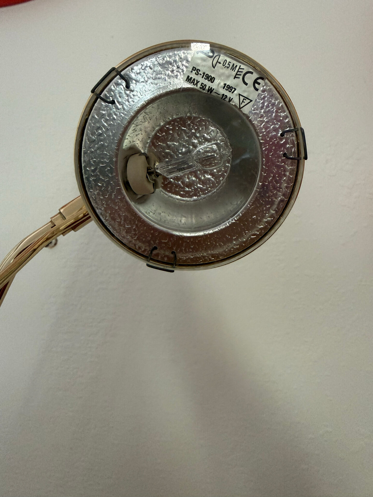 Lampe doré design