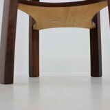 1910s office armchair J&J Kohn Nr.704 and side table,Czechoslovakia