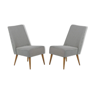 Paire de fauteuils Vintage