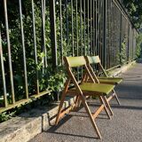 Pair of Gio Ponti folding chairs