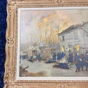 The Automobile During the War: According to Georges Bertin Scott / Removal of the wounded from a post