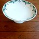 Compotier Longwy green pattern