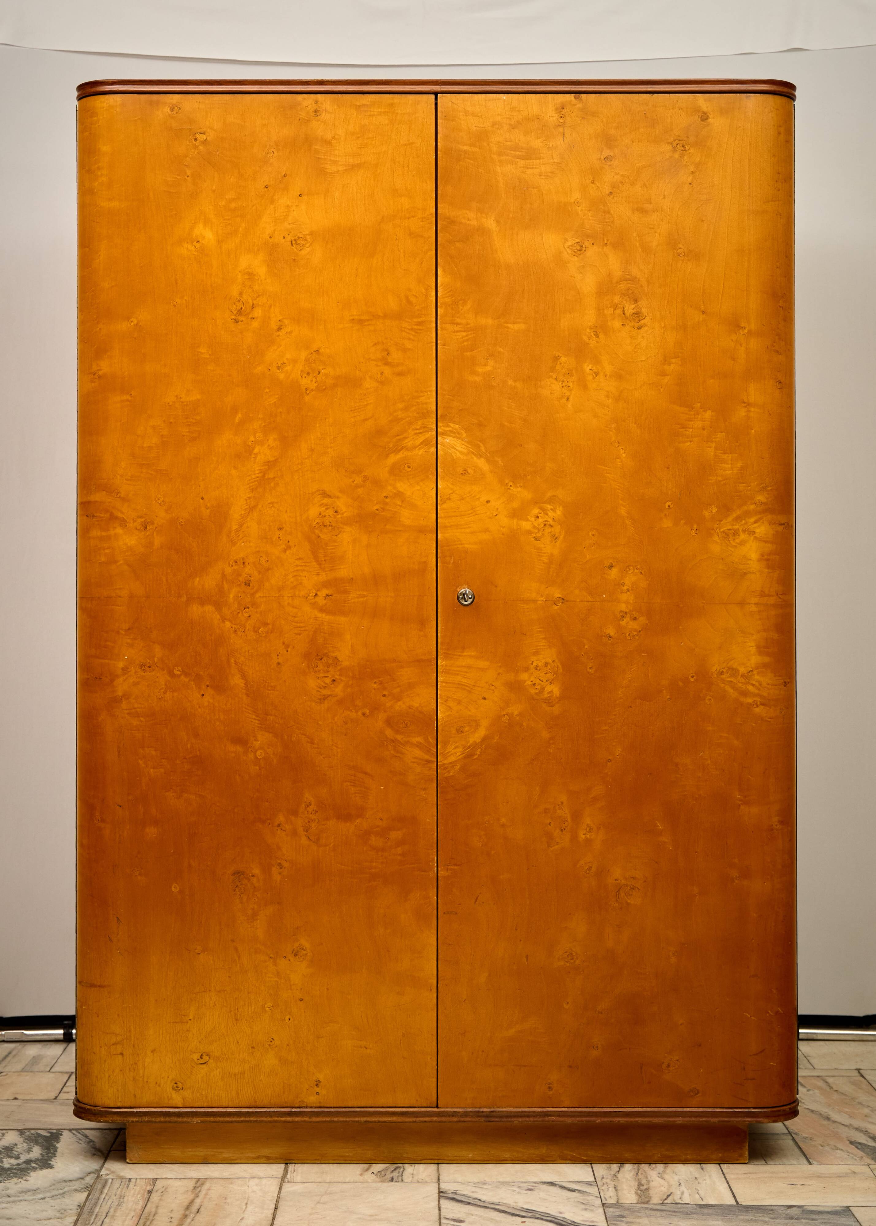 Art Deco Wardrobe by Jindrich Halabala for UP Závody
