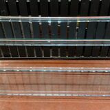 Plexi console double glass tray