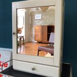 Wooden medicine cabinet