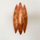 Set of 2 Unique Patinated Danish Kastor Sconces by Jo Hammerborg for Fog an