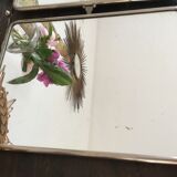 Barber vintage triptych mirror 24x60cm