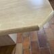 Travertine dining table
