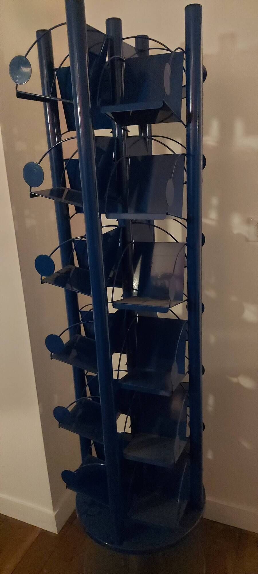 Book Rack Revolving Bookcases 80s