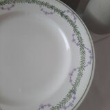 Assiettes à dessert Longwy