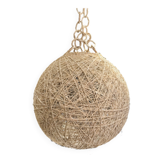 XL vintage hemp rope ball