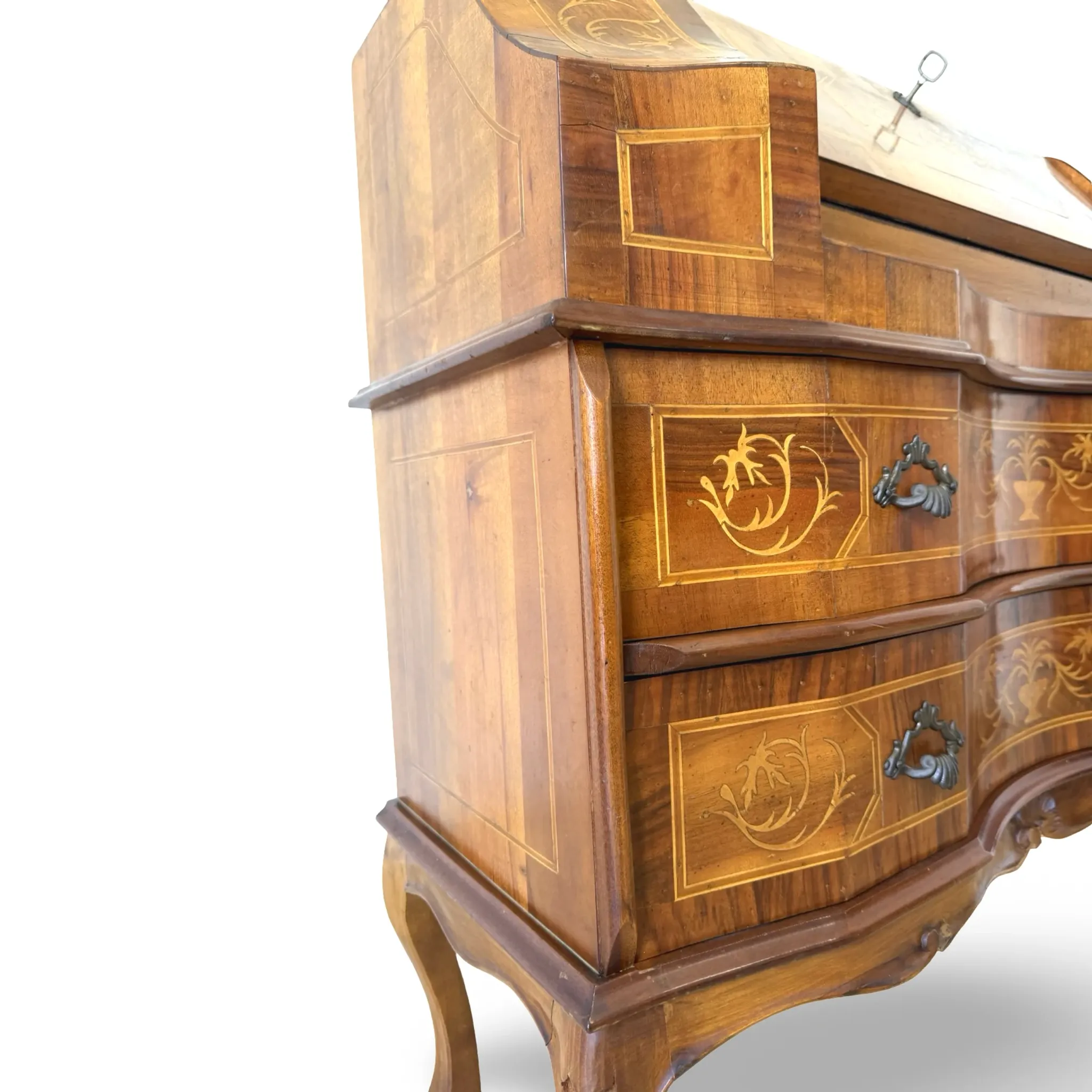 Venetian wood bureau/secretaire made in Italy in th