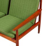 Sofa 3 places mid-century Denmark by Arne Vodder