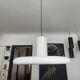 Lamp Lita vintage white, France 1970