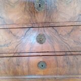 very nice chest of drawers in solid wood and marquetry