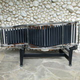 Lounge chair LC4 Cassina by Charlotte Perriand, Le Corbusier and Pierre Jeanneret Vintage 1960s