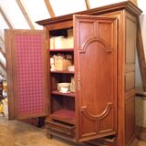 Louis XIV oak cabinet