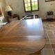 Table ancienne en noyer massif