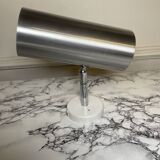 Dutch Raak brushed aluminum wall light