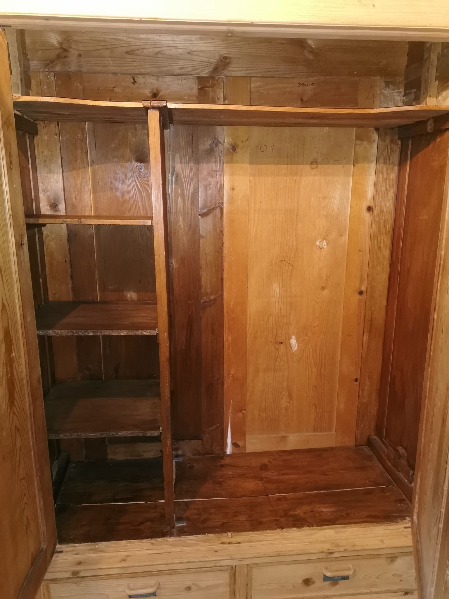 Solid pine cabinet