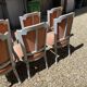 Series of 6 chairs XXeme style Louis XVI