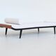 Daybed Cleopatra in white fabric by Dick Cordemeijer Auping Netherlands 1954