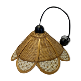 Rattan chandelier