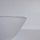 Glass bowl Trigona for Holmegaard, Denmark 1980s
