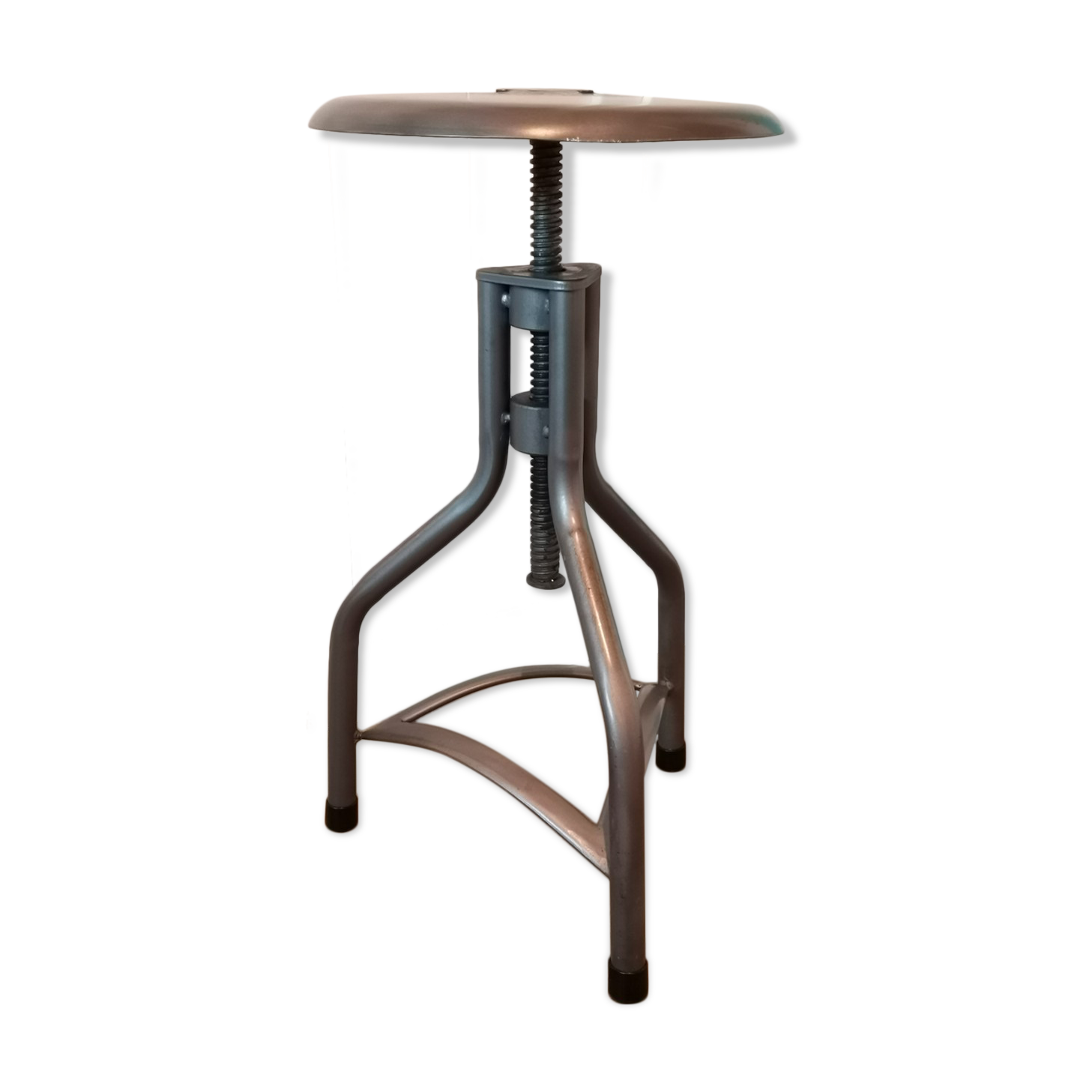 Tabouret industriel à vis