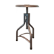 Tabouret industriel à vis