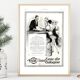 Vintage poster 30s Eau de Cologne