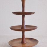 Scandinavian teak servant