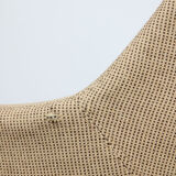 Mid-century beige fabric swivel chair from stol