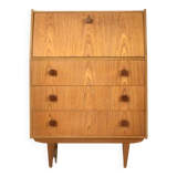Bureau / Cabinet Mid-Century en teck. Style vintage / moderne / danois.