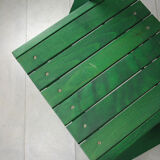 Vintage green folding chair