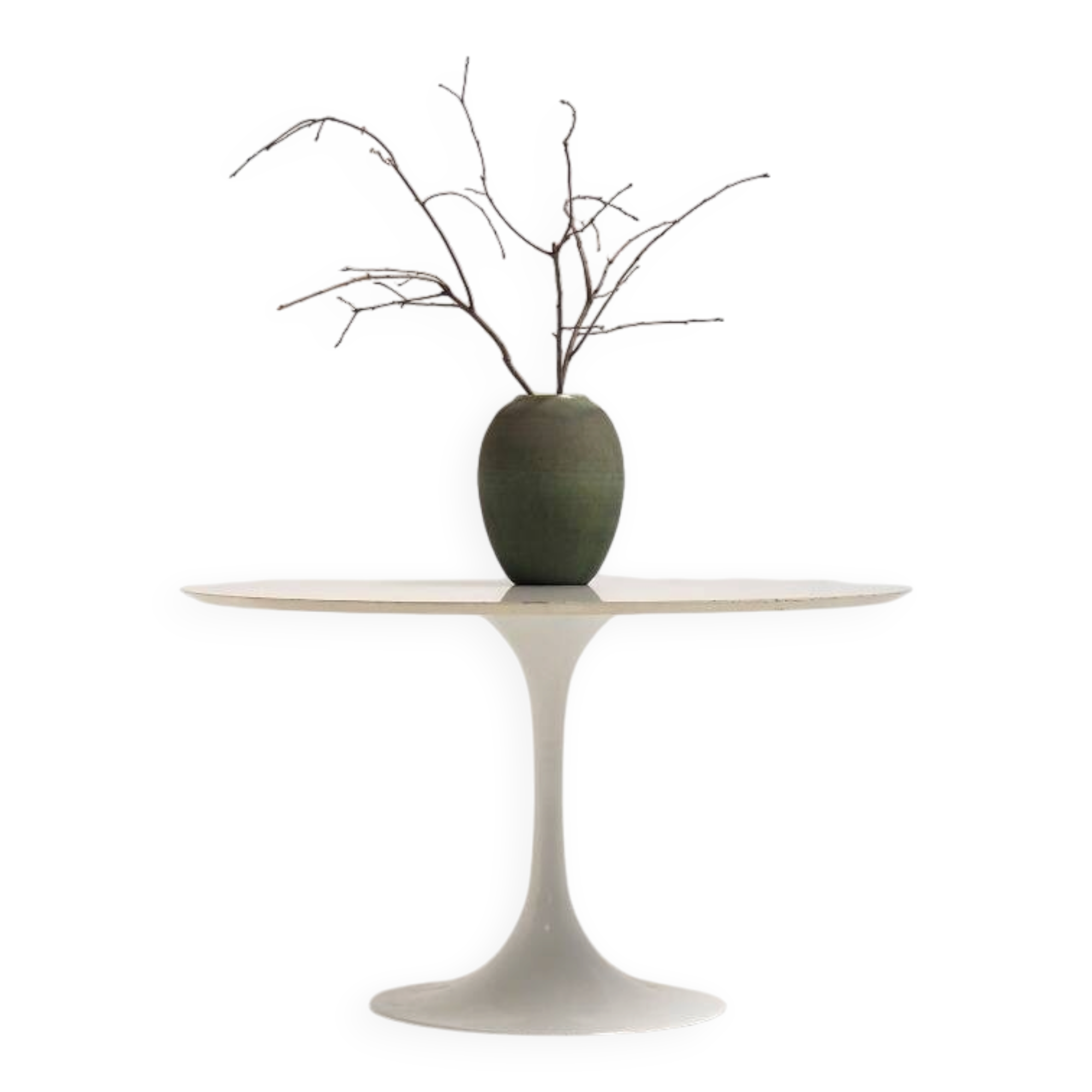 Rare Pedestal Dining Table by Raymond Loewy for Doubinski Frères, DF2000 se