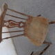 Set de 4 chaises type western