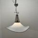 Large Black and White Murano Glass Light Pendant 1970’s