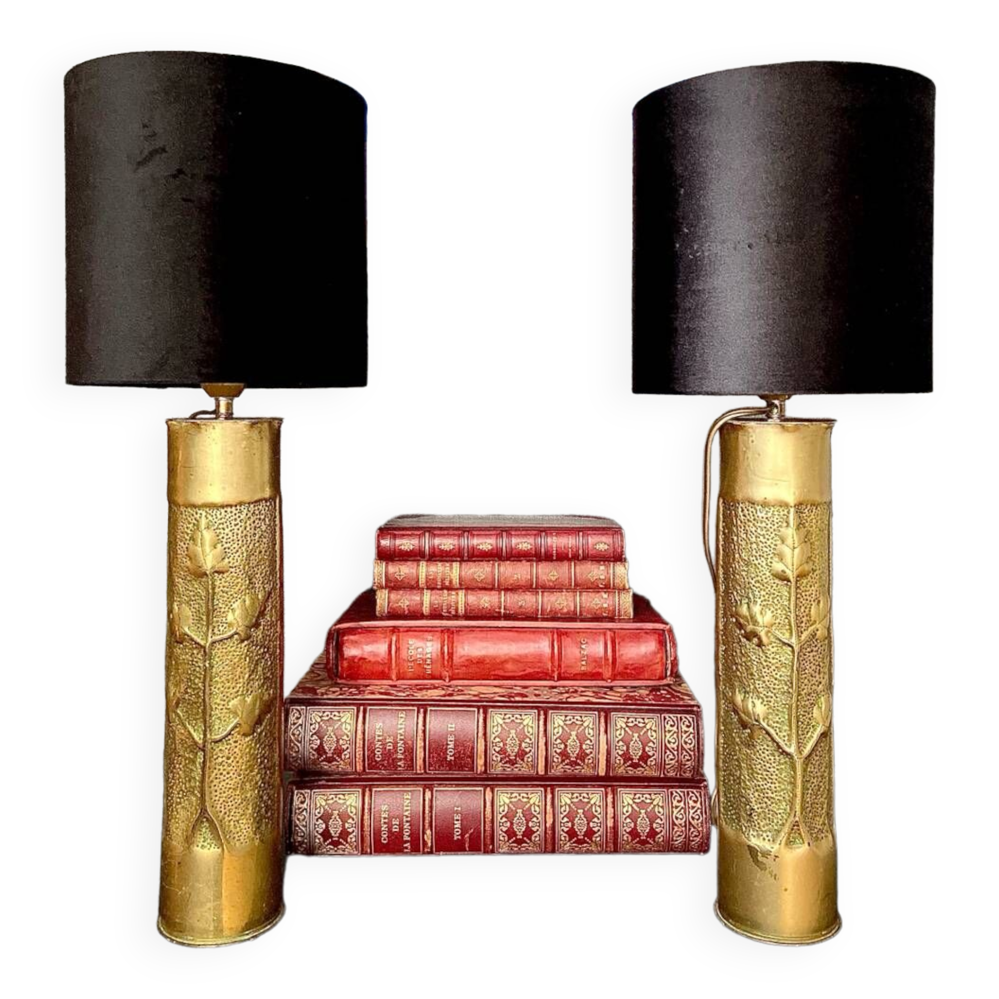 Pair of “Obus” lamps
