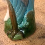 Ceramic pelican pitcher / carafe