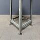 High industrial metal workshop chair