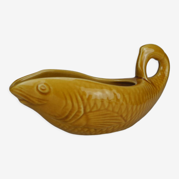 Ancienne saucière poisson sarreguemines