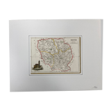 Carte ancienne de la Creuse
