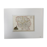 Carte ancienne de la Creuse